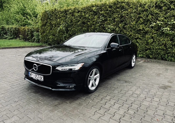 Volvo S90 cena 129500 przebieg: 63000, rok produkcji 2019 z Piaseczno małe 67